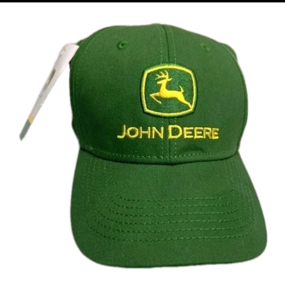 Official John Deere Green LANDPRO  Hat / Cap, Back Strap Adjustable One Size NWT